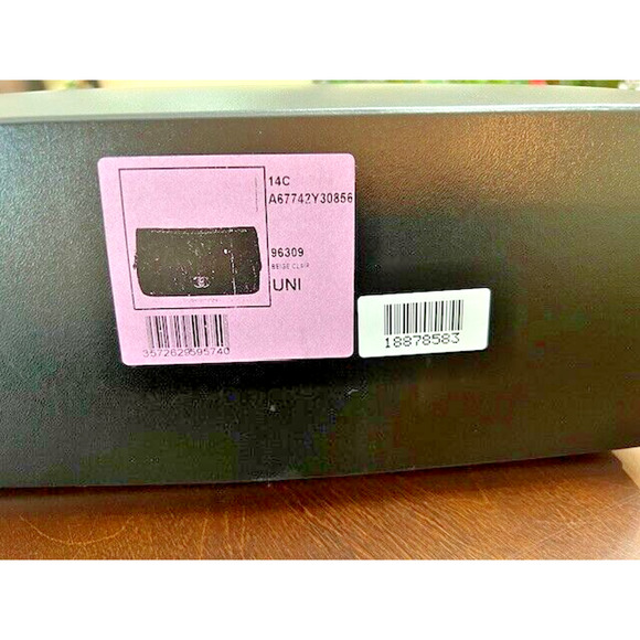 100% AUTHENTIC CHANEL CLASSIC EASY FLAP JUMBO CAVIAR BAG BEIGE QUILTED SILVER - Picture 5 of 16